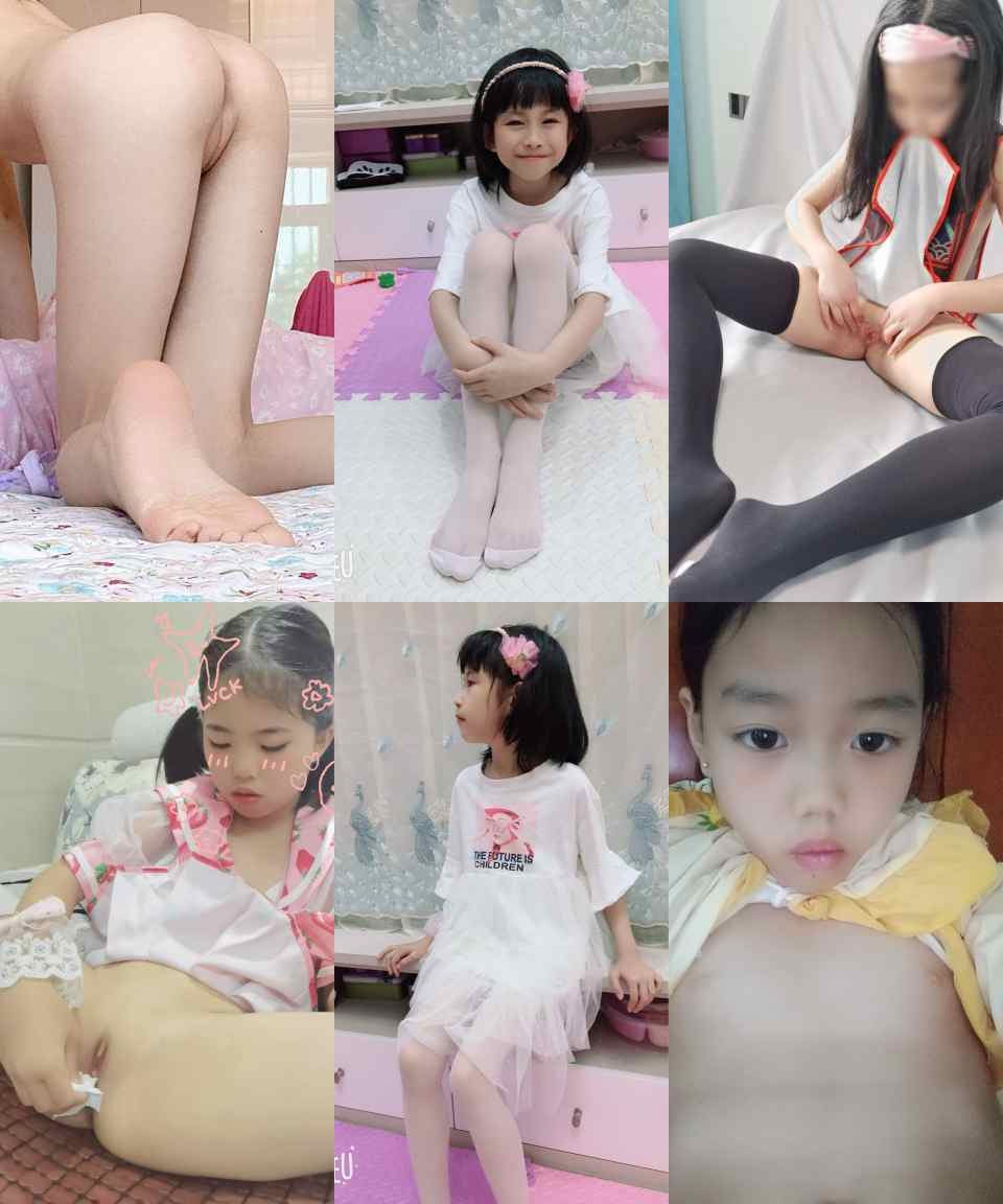 一些穿着白丝黑丝的小女孩